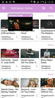 RnB Music Online android App screenshot 1