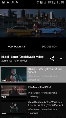 RnB Music Online android App screenshot 2