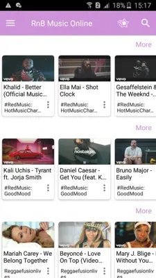 RnB Music Online android App screenshot 4